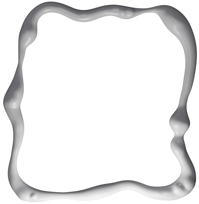 cadre blanc organique 2