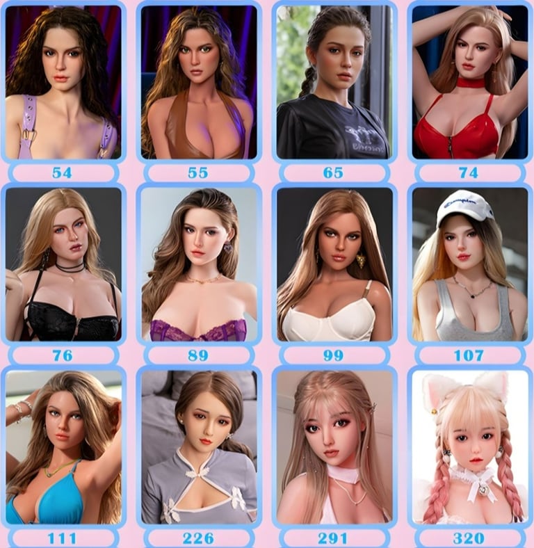 visage sexdoll silicone DDF