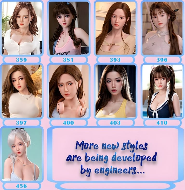 visage sexdoll silicone DDF