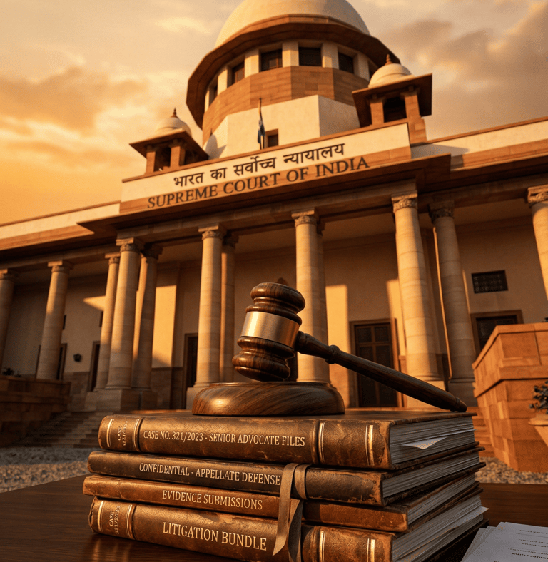 Supreme Court litigation and dispute resolution by Harsh Malik Law Offices.