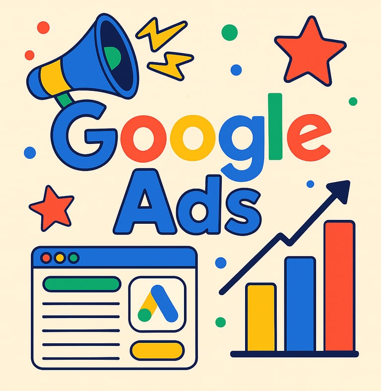 Google Ads for search and shopping campaigns