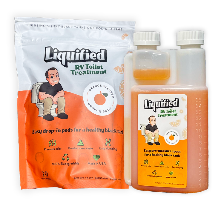 Liquified RV Toilet Treatment