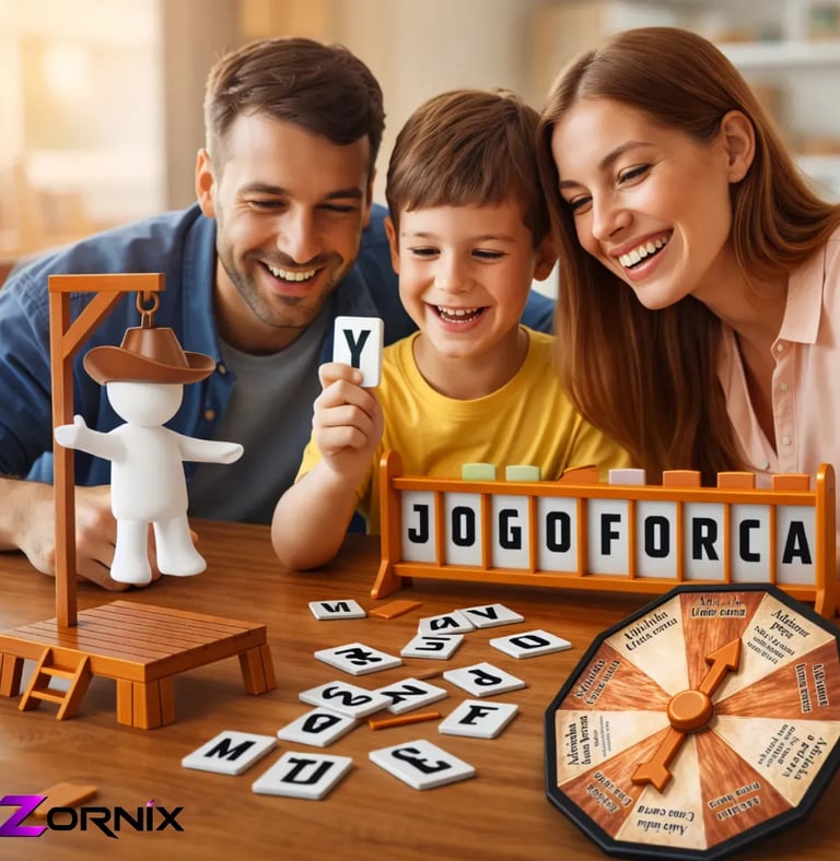 Jogo Da Forca Interativo Divertido Para Família Educativo Zornix