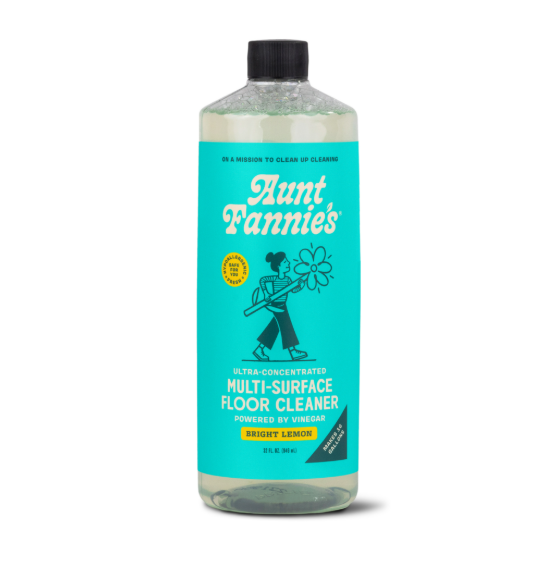 Aunt Fannie's all-purpose cleaning vinegar spray bottle with eucalyptus
