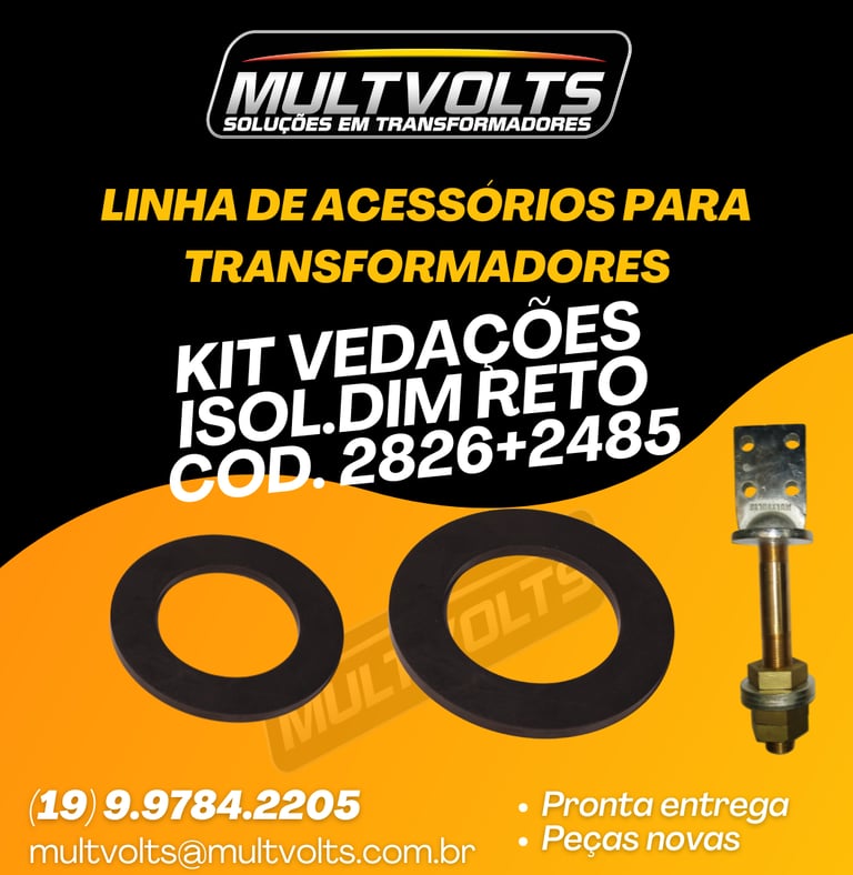 Vedação (Borracha) BT 2000 Cod.2485 e Cod.2826