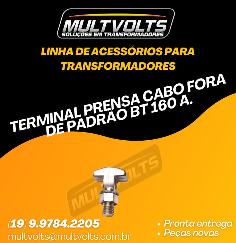 Terminal Prensa Cabo Fora de Padrão BT 160 A