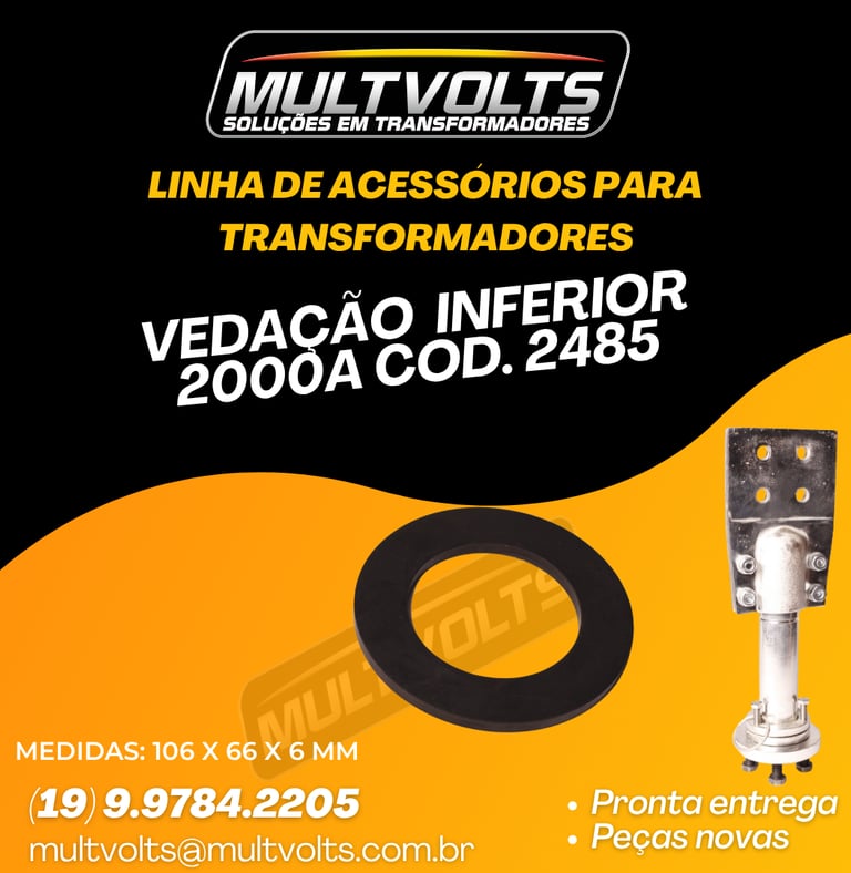 Vedação (Borracha) BT 2000 Cod.2485