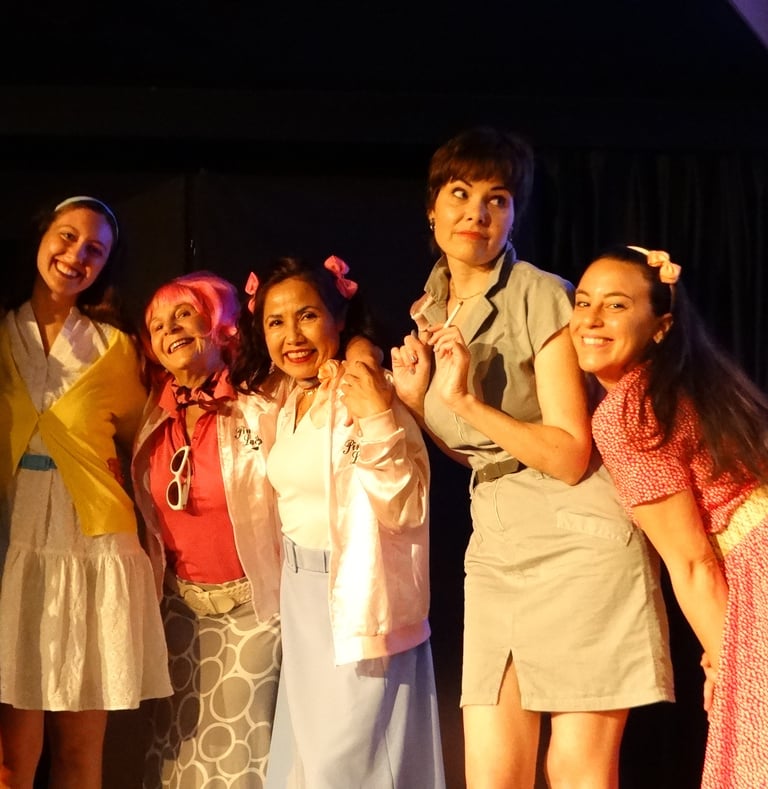 Acting Impact Theatre students perform in Madrid