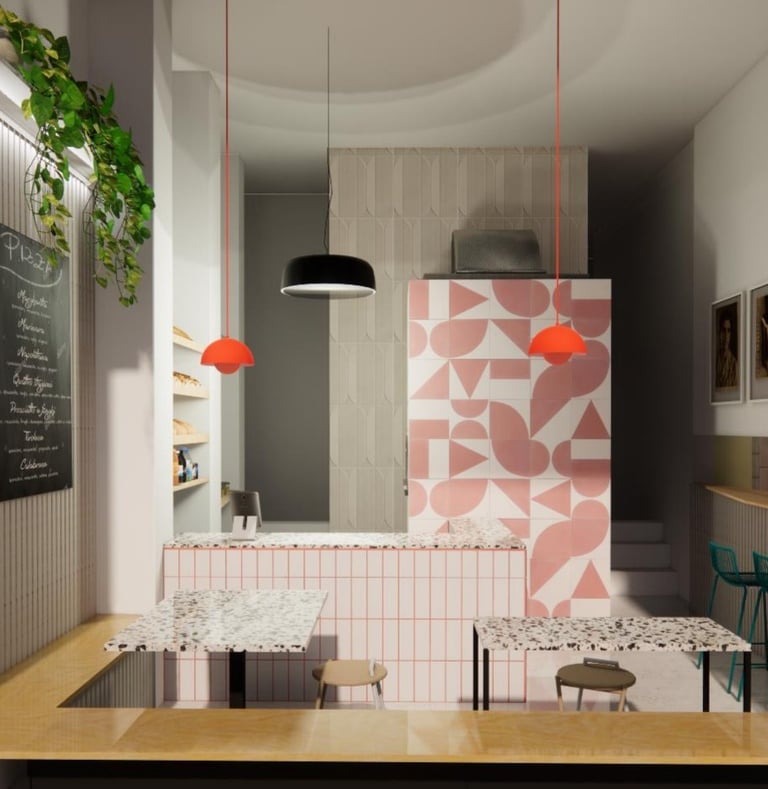 restaurant-interior-design-geometric-tiles