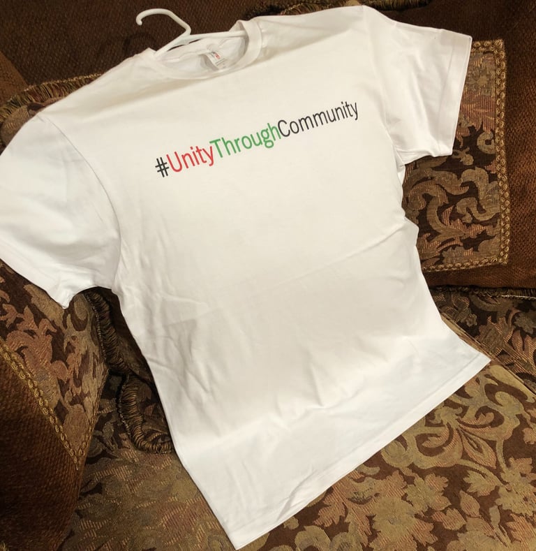 Unity Through Community T-Shirts