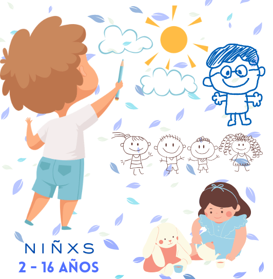 ropa de reúso para niños de 2 a 16 años