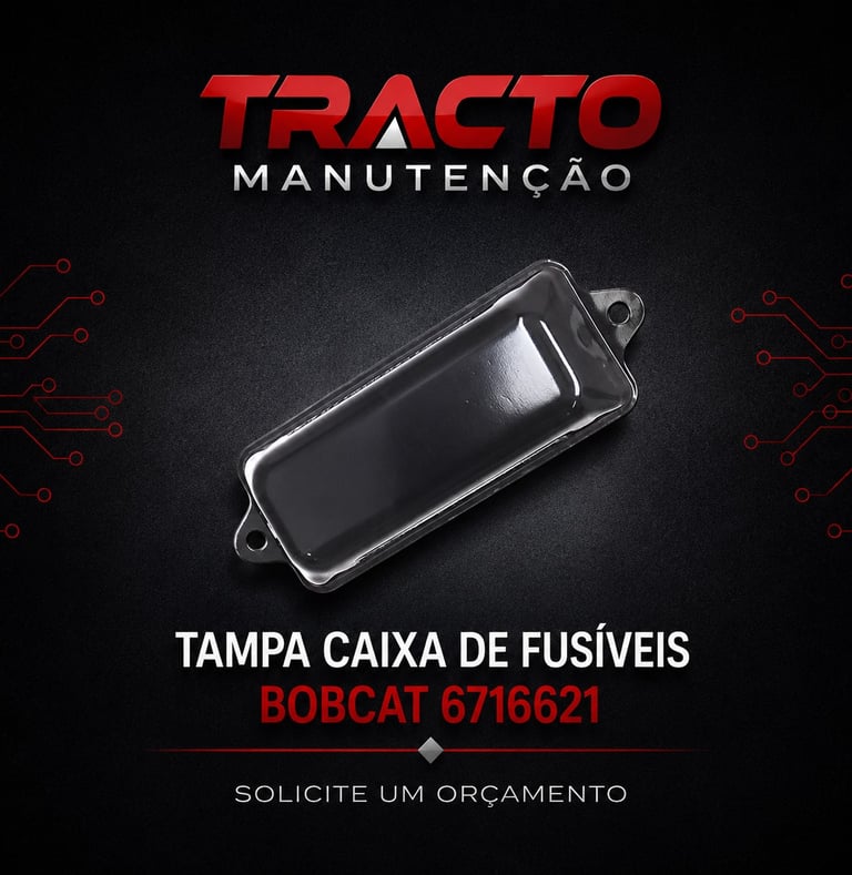 6716621 Tampa da Caixa de Fusíveis Bobcat