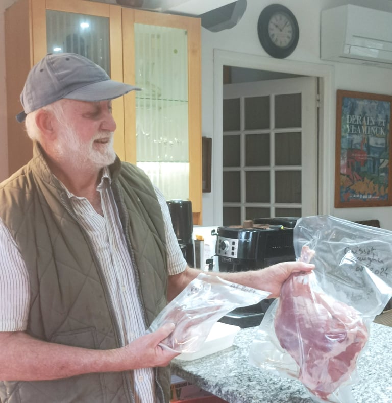 Sanglier meat.