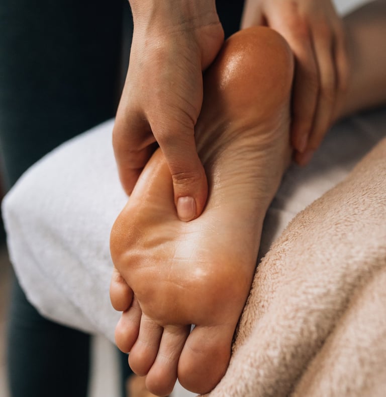 refleksoterapia stóp i dłoni