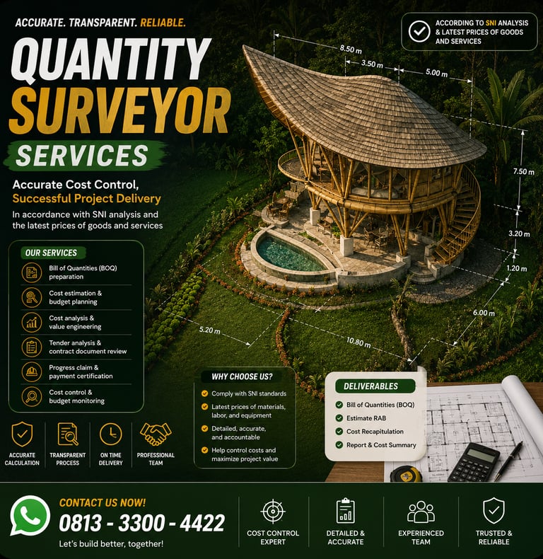 Quantity surveyor services