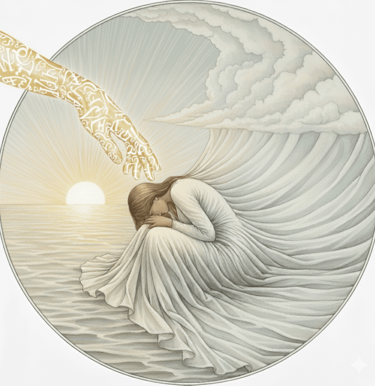 La gran enseñanza que es entregada al hombre, la pureza de la palabra que limpia el dolor del alma.