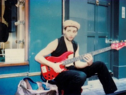 Image of myself Playing Bass