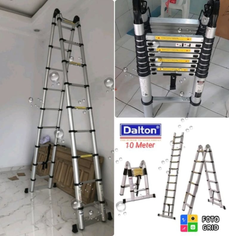 tangga dalton teleskopik 10 meter