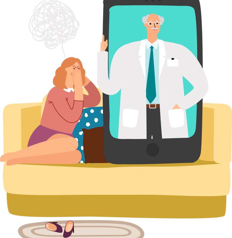 online subutex doctors talking to a patient