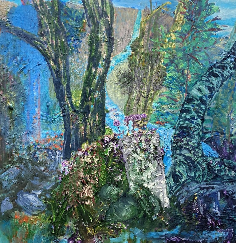 contemporary landscape painting