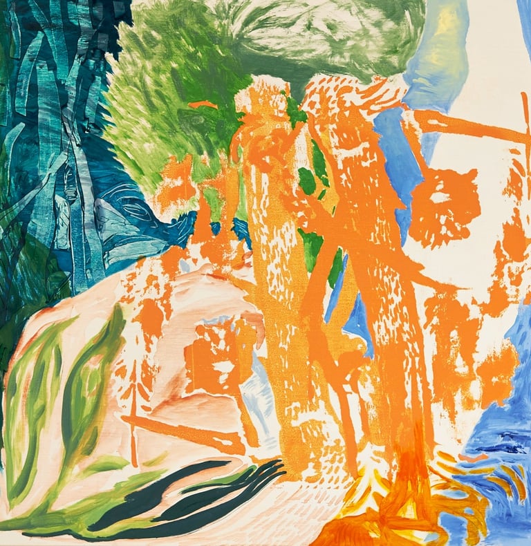 contemporary landscape painting