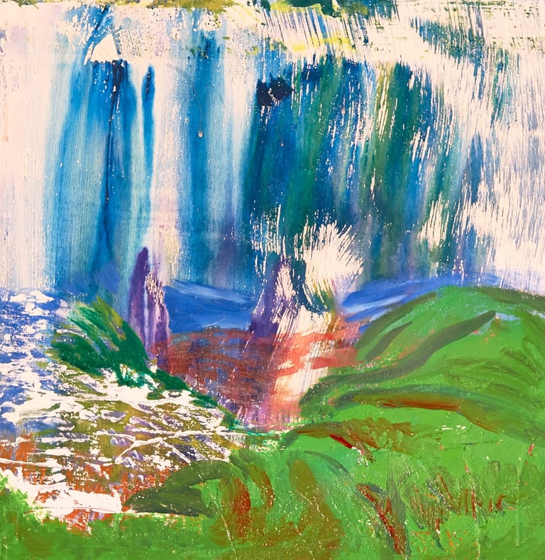 contemporary landscape painting