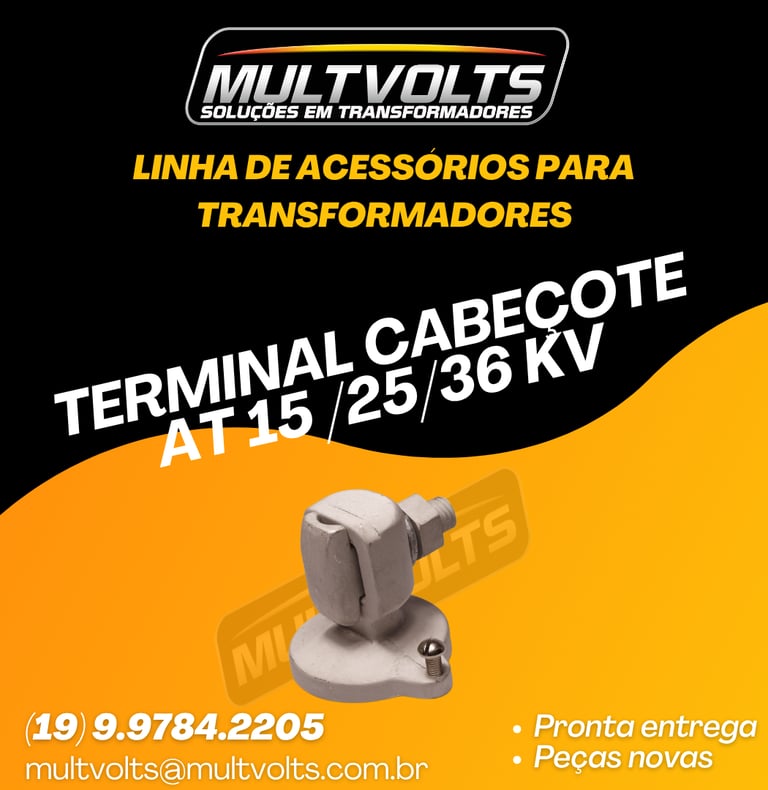 Terminal Cabeçote com AT 15/25/36 KV