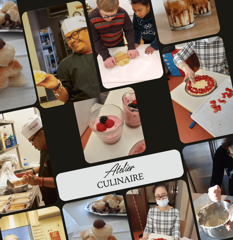 stagiaire en cuisine avec "un truc en plus"