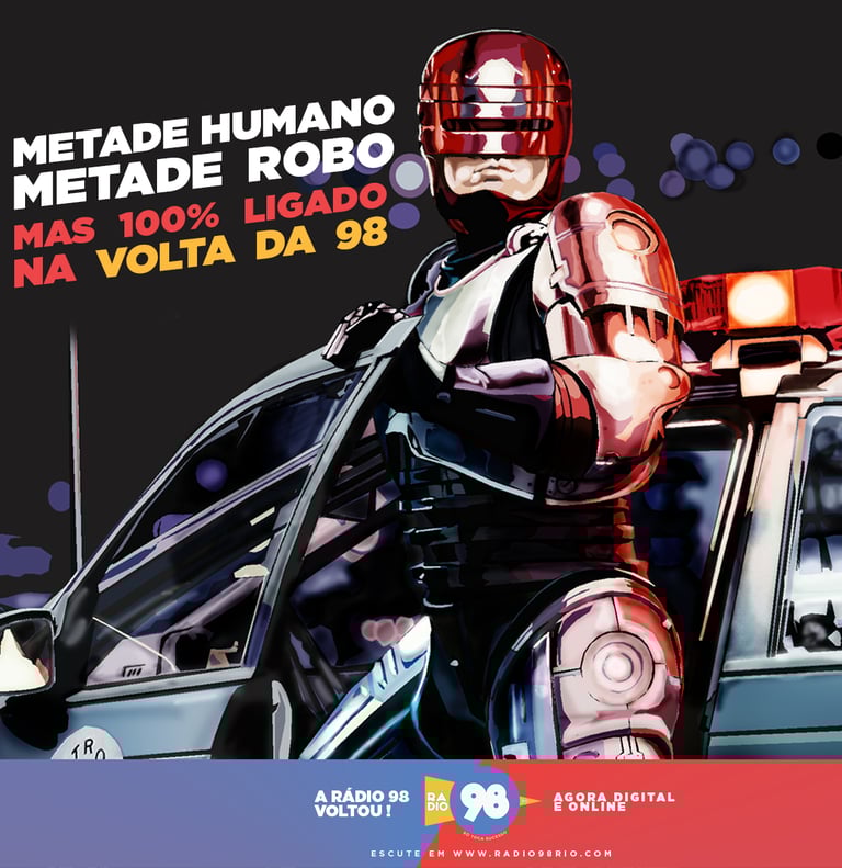 BANNER ROBOCOP FILME