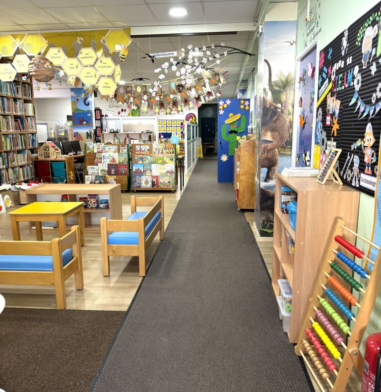 εσωτερικος χωρος νηπιαγωγειου