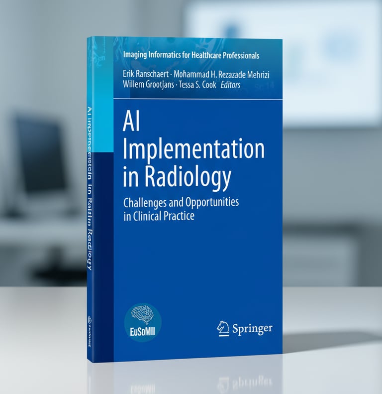 Book cover AI Implementation in Radiology
