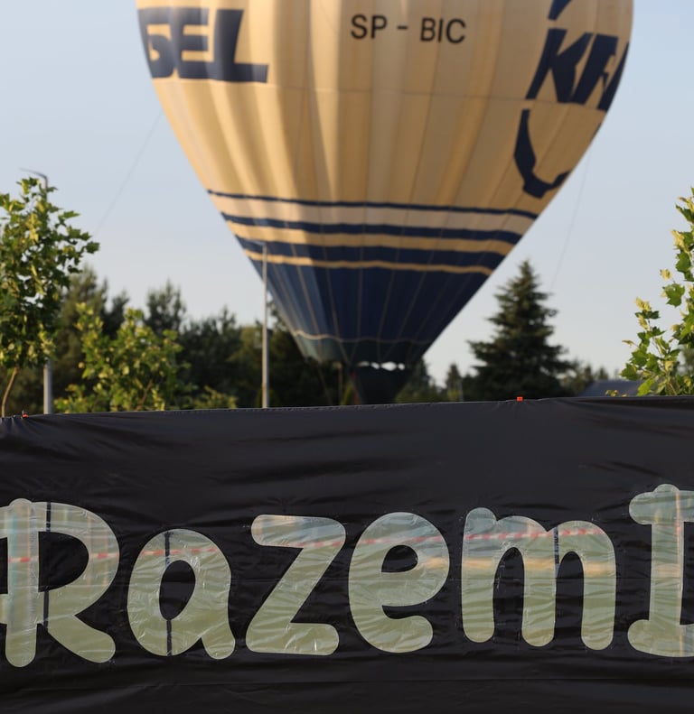 folia pirotechnika leszno lot balonem festyn