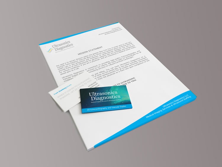 ultra sonic lounge branding package