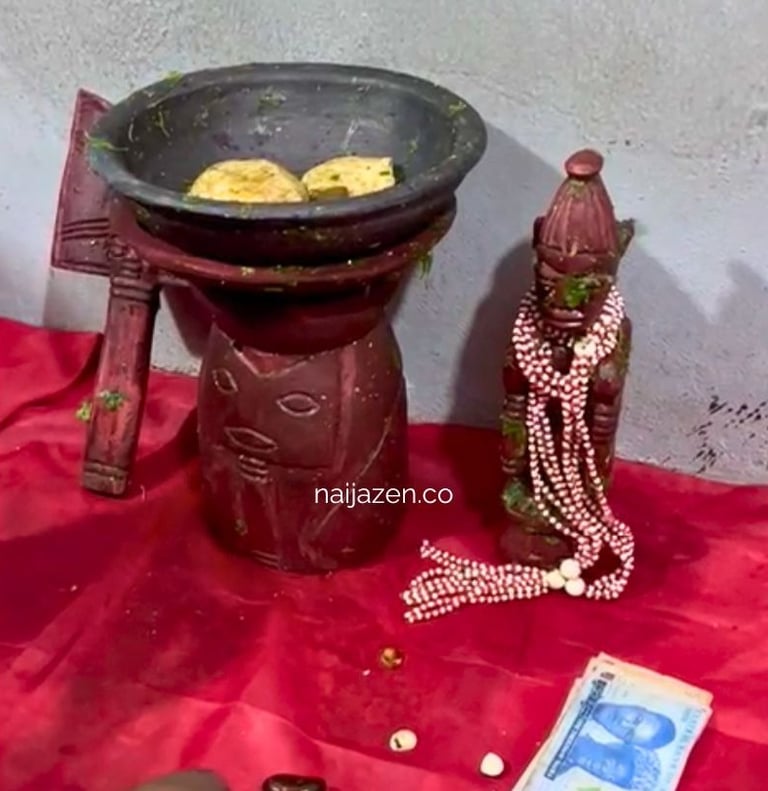 Orisha Sango(Shango) consecration