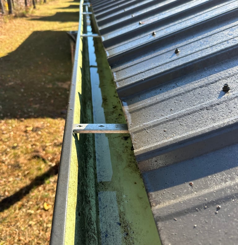Clean gutters