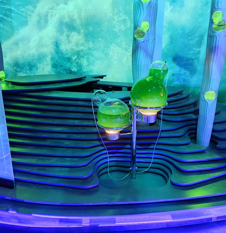microalgas exposiciones