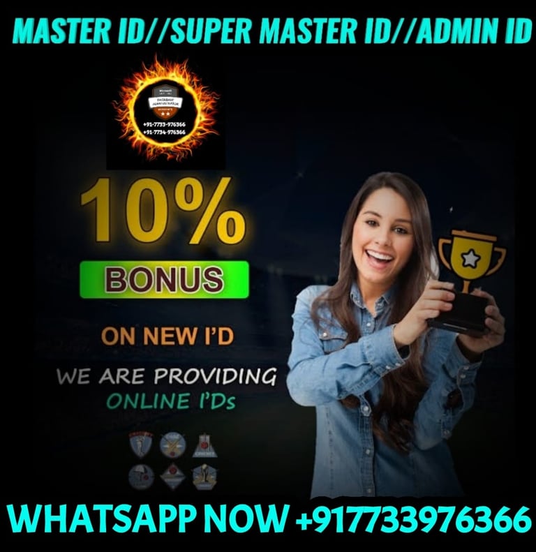 ONLINE CRICKET BETTING ID AVAILABLE DL MDL SMDL MASTER ID SUPER MASTER ID ADMIN ID AVAILABLE