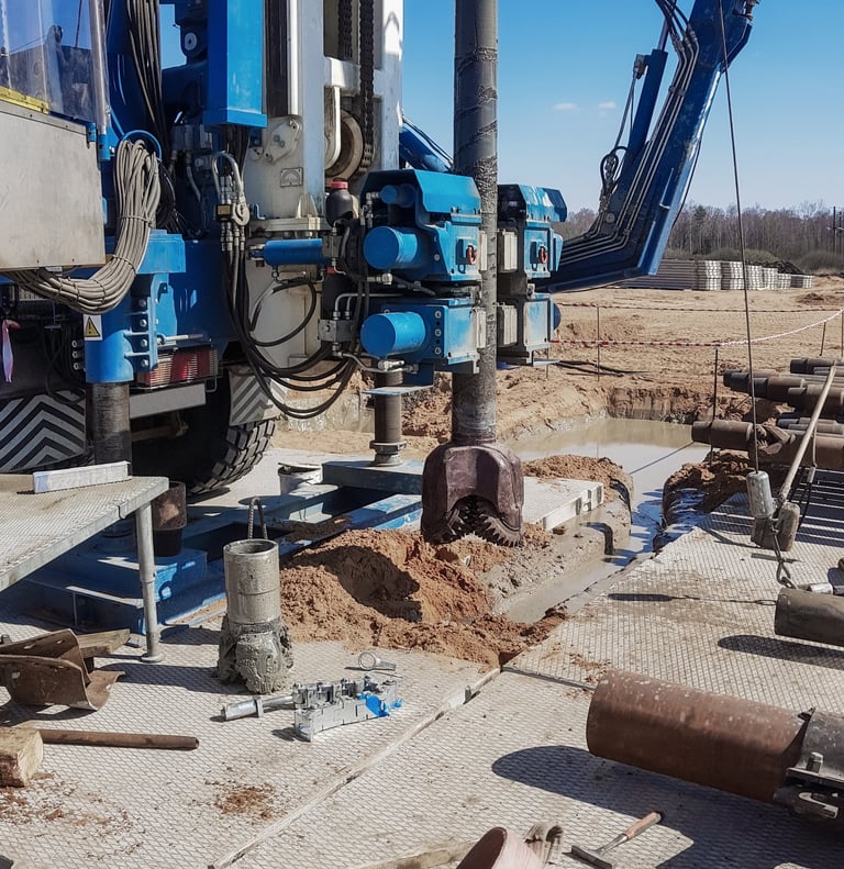 perfuração de poços