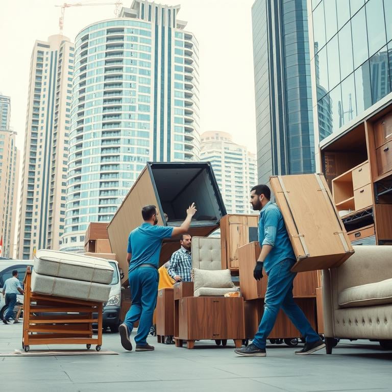 نقل عفش بالكويت بأسعار تنافسية مع فك وتركيب الأثاث شركة رافع الكويت