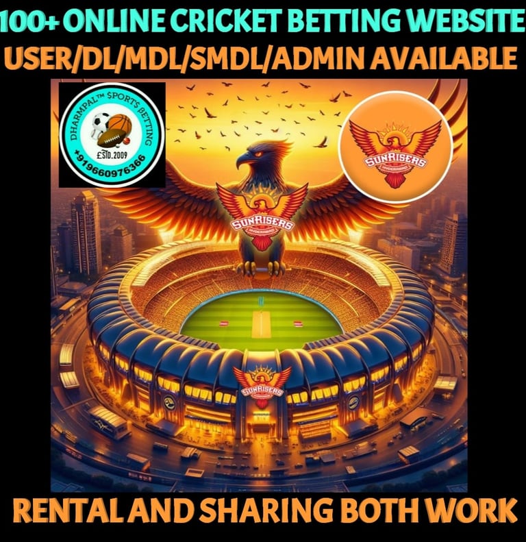 IPL 2025 CRICKET BETTING ID /MASTER ID / SUPER MASTER ID /SUB-ADMIN/ADMIN ID /AGENT ID/PANEL ID AVAI