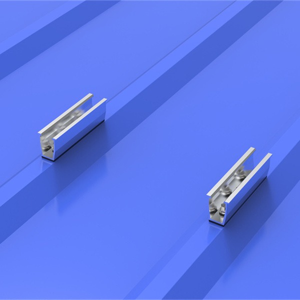 Solar Metal Roof Railless Mounting Structure