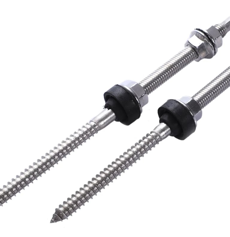 Solar Mounting System Wood Thread Hanger Bolt M10