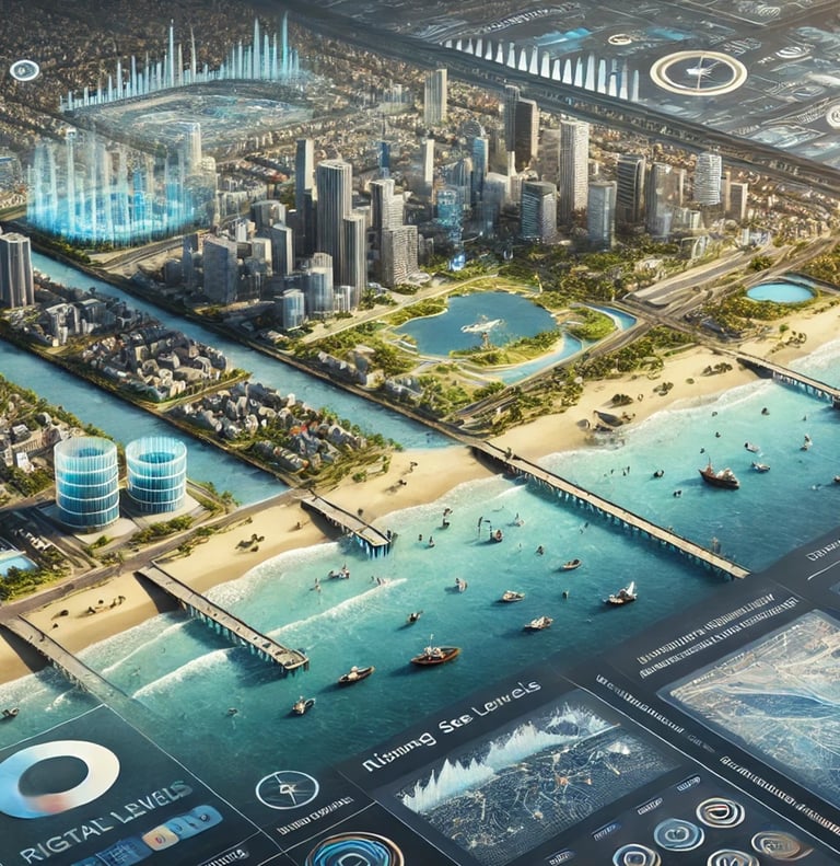 digital twins to model impacts on coastal cities