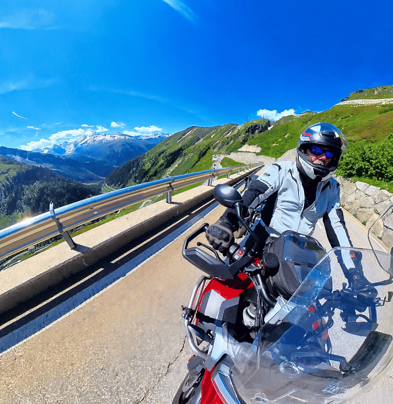 switzerland touring by motorcycle