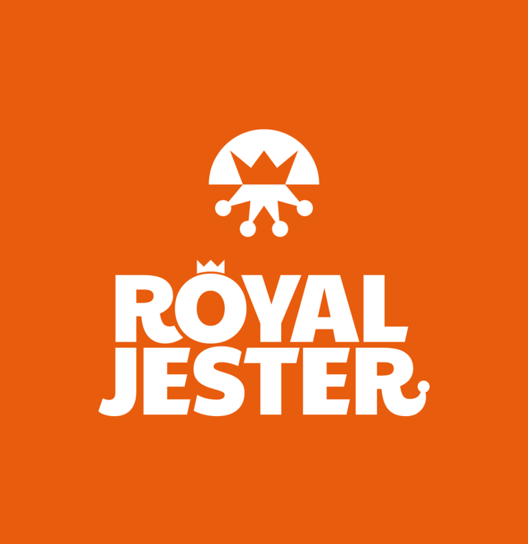Royal Jester Games vertical lockup