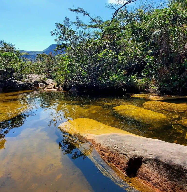 aguas claras lençois bahia