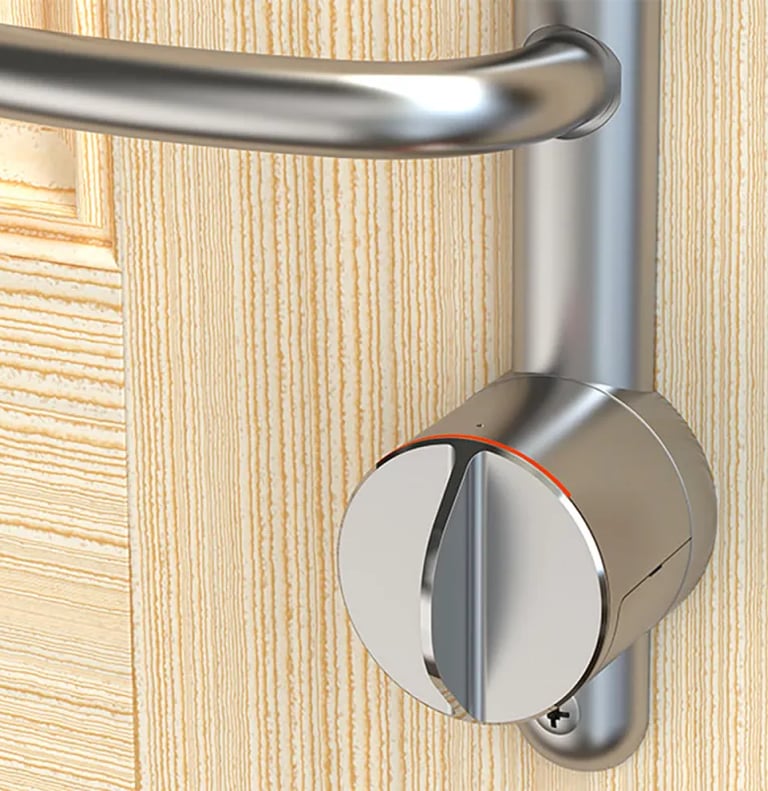 Interchaves mudança cilindro para Danalock