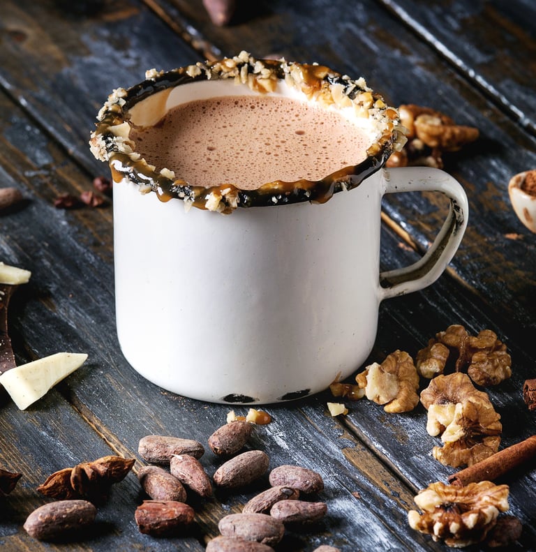 Honey Cacao. Bebida ancestral a base de leche.