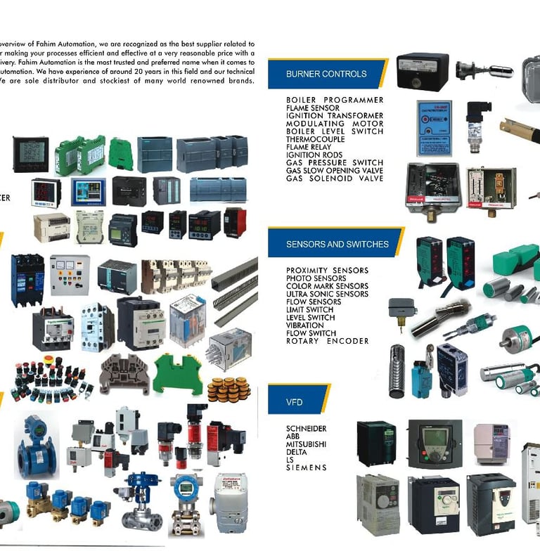 Autmation Hydraullic neumatic and Switchgear Electrical Products