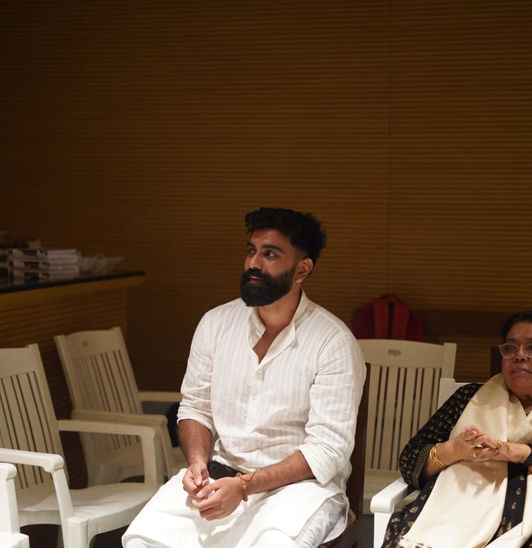 Tahir Hussain Poet Author Art for Two book Launch